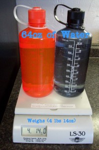 carrying water - 32 ounce water bottles - Preppers Survive