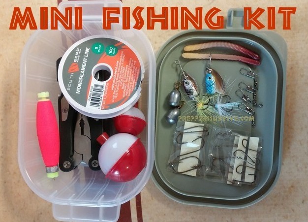 Compact Survival Fishing Kit