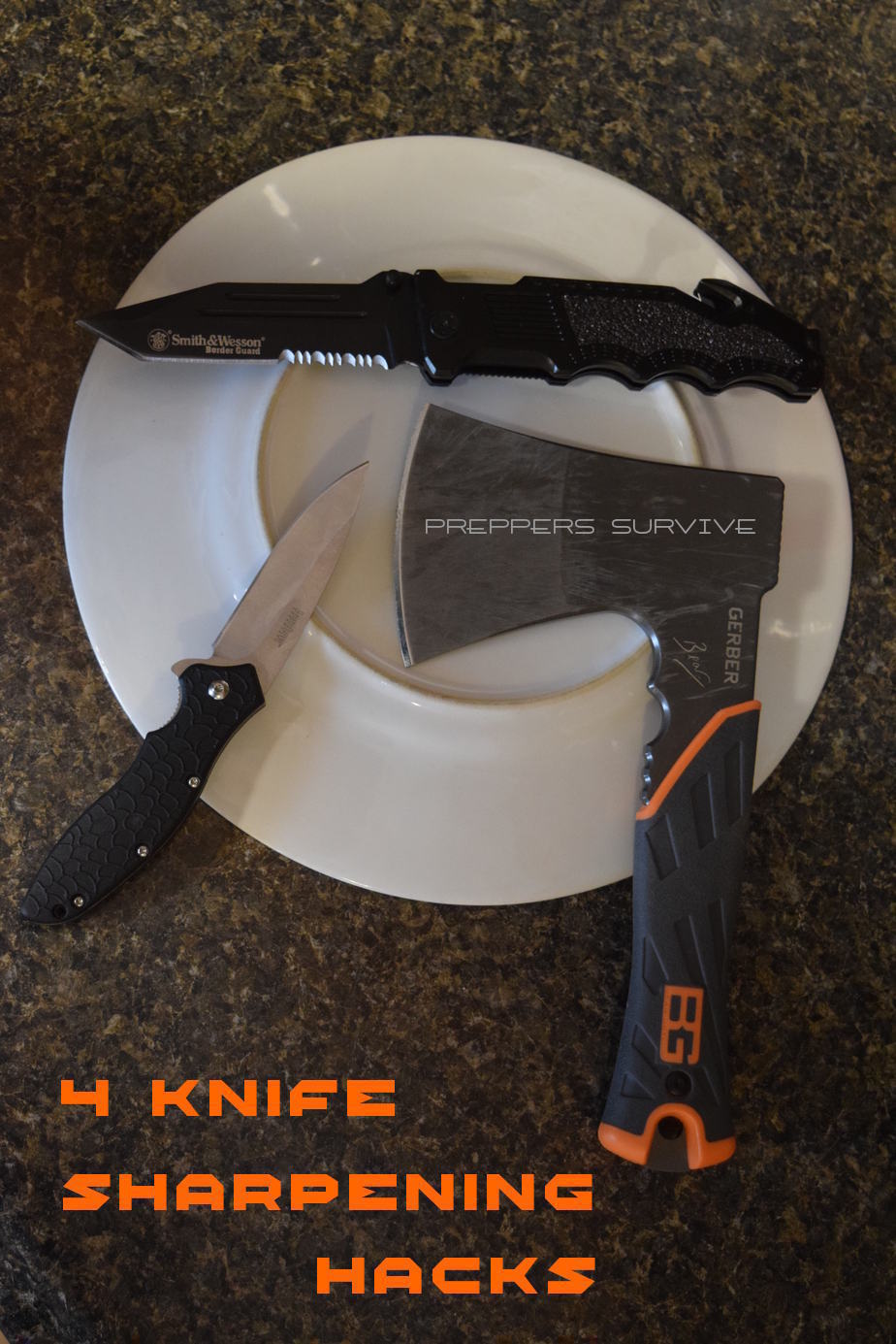 4 Knife Sharpening Hacks Survival Prepper