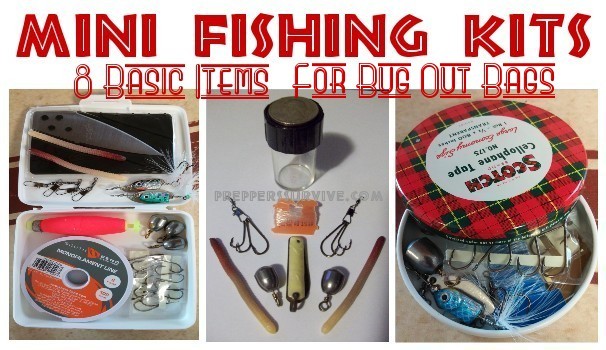 Emergency survival fishing kit / (Easy Tackle)