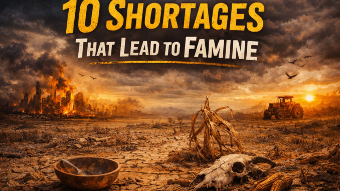 10 Shortages That Lead to Historical Famines