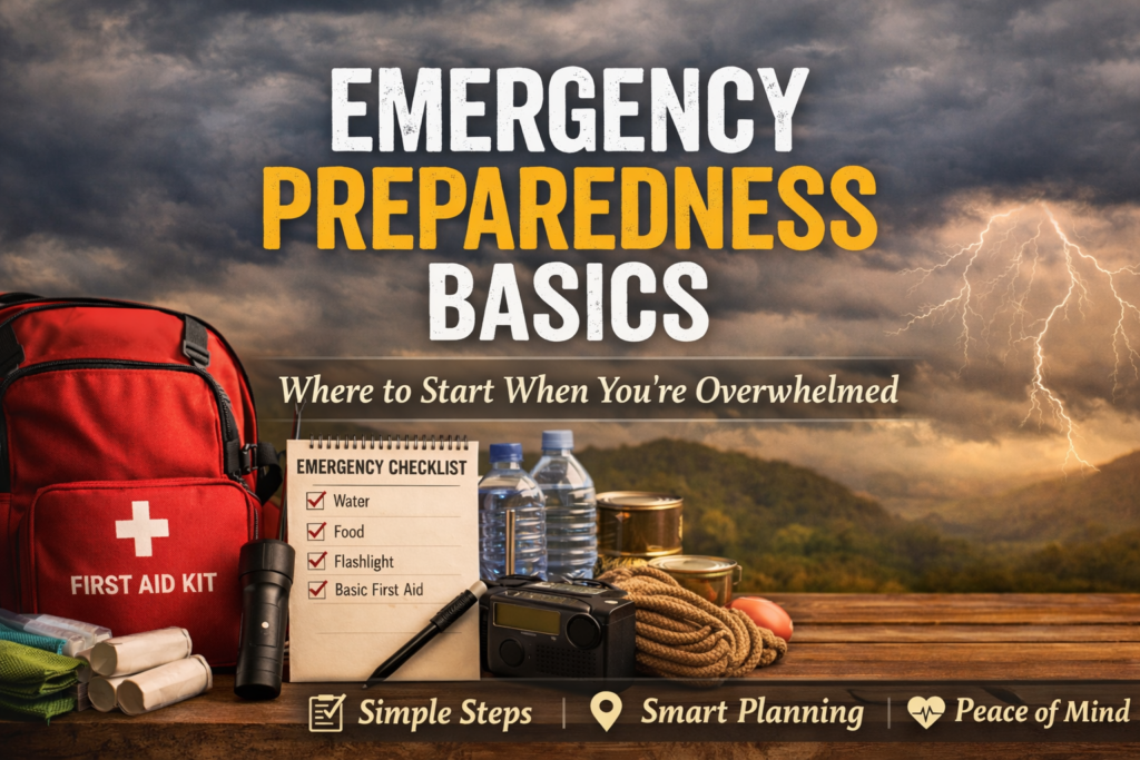 Emergency preparedness basics